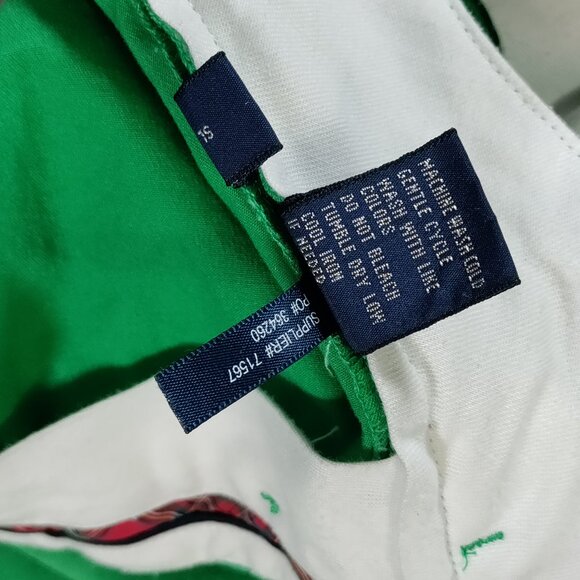 Polo Golf Pants Mens 34x34 Green Ralph Lauren Twill Stretch Chino Shield Logo - Picture 8 of 14